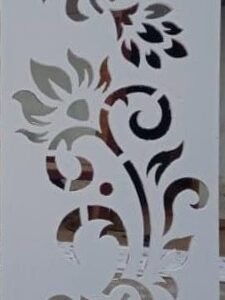 cnc flower curl jali svg/dxf file