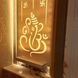 cnc ganpati with lotus jali svg/dxf file