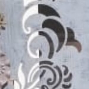 cnc leaf curl jali design svg/dxf file