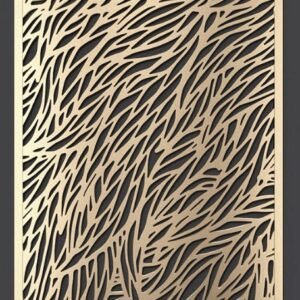 cnc leaf shape partitionjali svg/dxf file