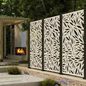 cnc leaf jali svg/dxf file