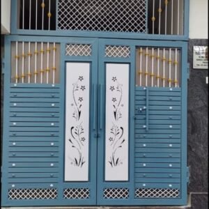 cnc leaves with flower jali svg/dxf file