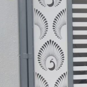 cnc peacock jali svg/dxf file