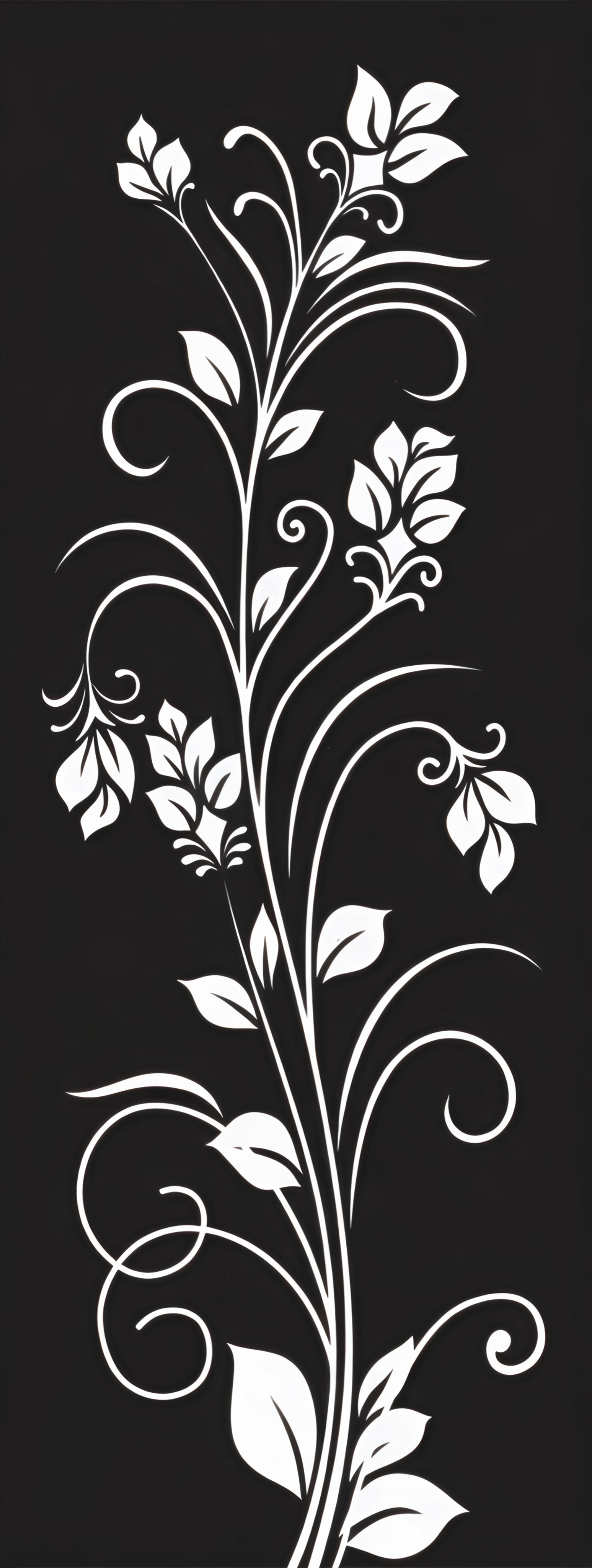 cnc Curl and Flower Grill Design svg/dxf file