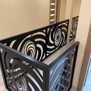 cnc spiral optical jali svg/dxf file