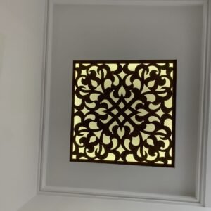 cnc square box curl jali svg/dxf file