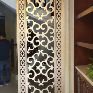 cnc swirling motifs geomatric jali svg/dxf file