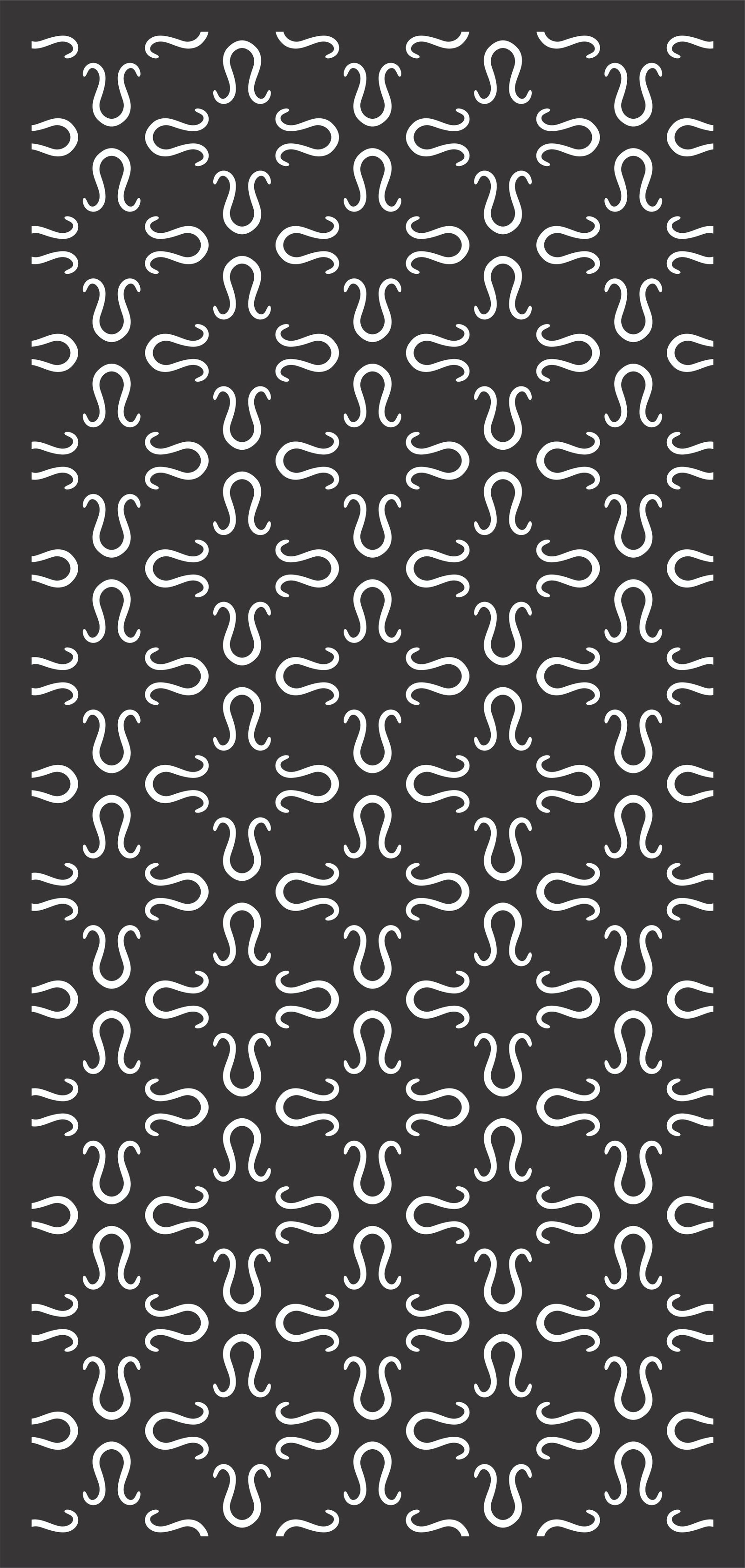 virus pattern svg/dfx