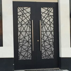 cnc Strips Pattern Cut Grill Design