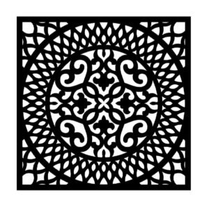 cnc architectural elements jali svg/dxf file