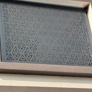 cnc Triangle Cut Grill Design svg/dxf file