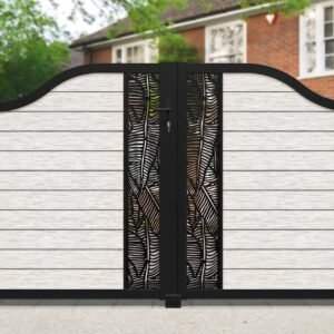 cnc Multiple Leaf Grill Door Design svg/dxf file