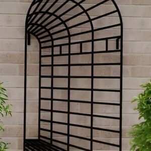 cnc 3D Style Round Cut Door Gate Design svg/dxf file