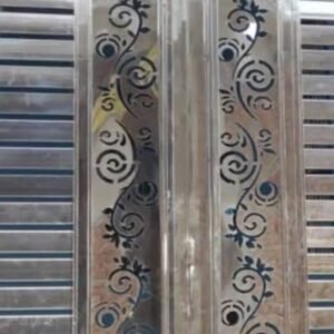 cnc Curl Leaf Gate Jali Design svg/dxf file