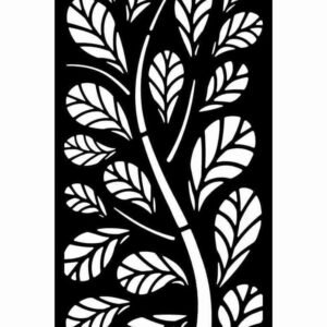 Leaf Jali Decorative Panel svg/dxf file