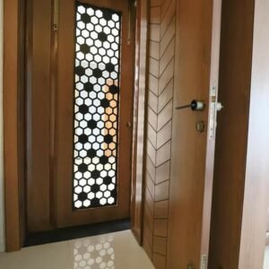 cnc Missing Hexagonal Grill Design svg/dxf file