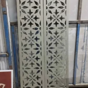 cnc Flower Pattern Grill Jali Design svg/dxf file