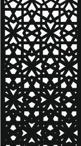 cnc lattice ornate jali svg/dxf file