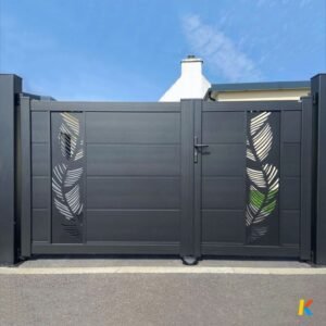 cnc leaf or feather pattern svg/dxf file