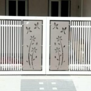 cnc leaf with flower branch jali svg/dxf file