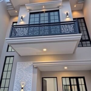 cnc railing curl jali svg/dxf file