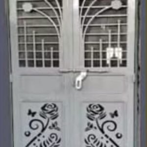 cnc rose with butterfly jali svg/dxf file