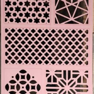 cnc Multiple Design Gate svg/dxf file