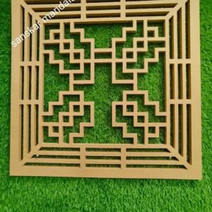 cnc Decorative Strips Square Art svg/dxf file