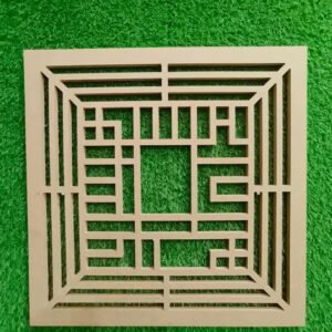 cnc Decorative Strips Square Art svg/dxf file