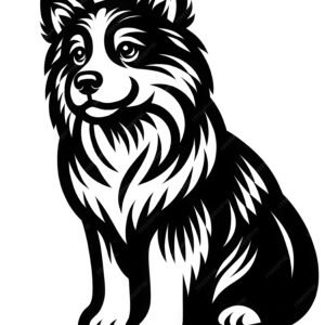 cnc Dog Wall Art svg/dxf file