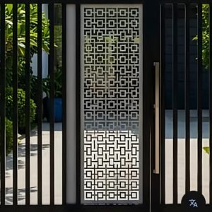 cnc Uneven Square Cutting Grill Jali svg/dxf file