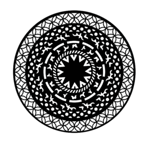 cnc Ancient Full Circle Design svg/dxf file