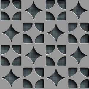 Metal Seamless Vector Jali dxf/svg file