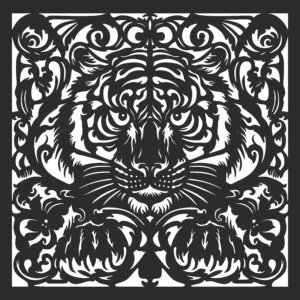 tiger dxf/svg/ai