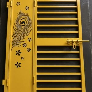 cnc Peacock Feather with Flower Design svg/dxf file