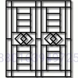 Black Jali Design svg/dxf Fill