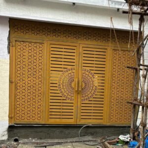 cnc Chakra with Star and Strips Grill Door svg/dxf file