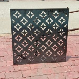 Half Circle Steel Laser Cut Jali svg/dxf Fill