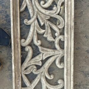 cnc 2D Curl Railing Border Design svg/dxf file