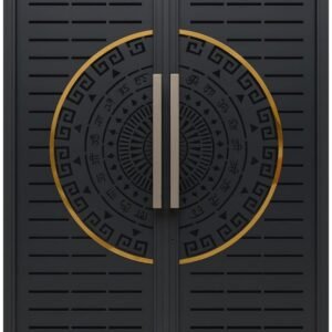 Cnc Chakra with strips door design svg/dxf file