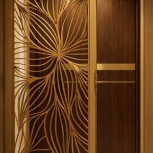 cnc Leaf Petals Door Grill Design svg/dxf file