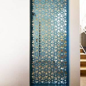 cnc Abstract Flower Grill Design svg/dxf file