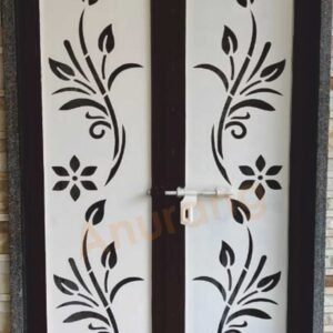 Cnc Flower Leaf with Curl Jali svg/dxf file