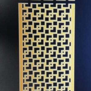 Cnc Decorative Square Grill Design svg/dxf file