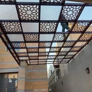 Cnc Geometric Star Grill Jali svg/dxf file