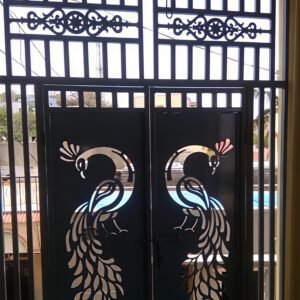 cnc Peacock Gate Jali svg/dxf file