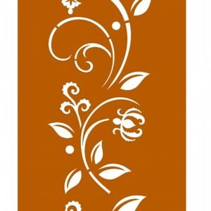 Cnc Floral Elevation Curl Jali svg/dxf file