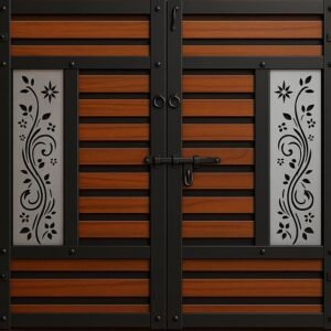 Long Curl Flower Leaf svg/dxf file