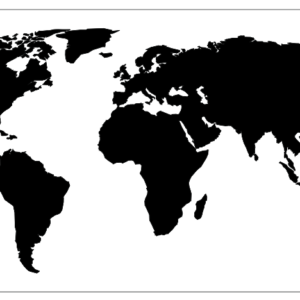 cnc World Map Wall Art svg/dxf file