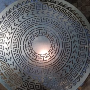 cnc Full Round Chakra Metal Design svg/dxf file